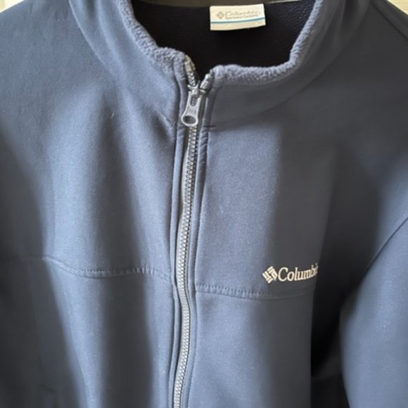 Columbia Soft Shell Jacket (Navy) - Picture 6 of 6